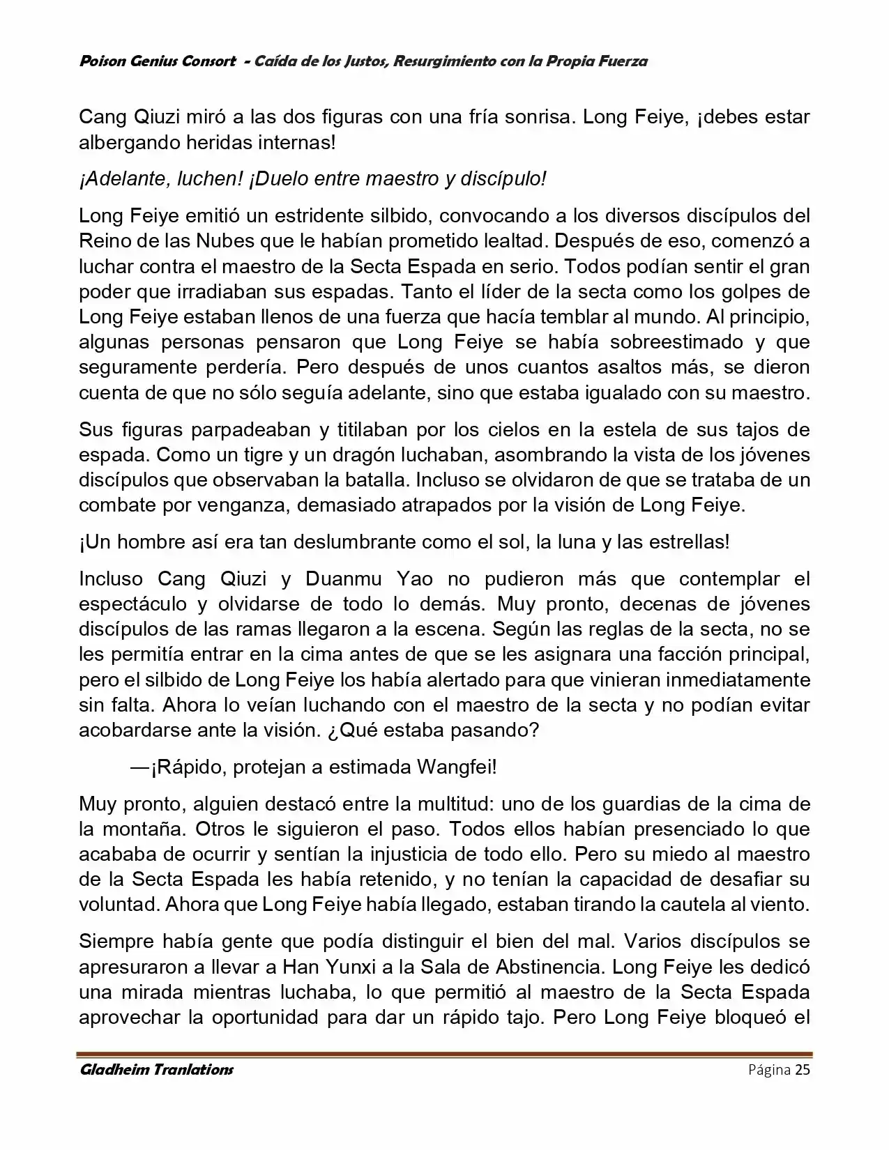 Poison Genious Consort (Novela) - Capítulo 389 - Página 25 - LectorTMOo