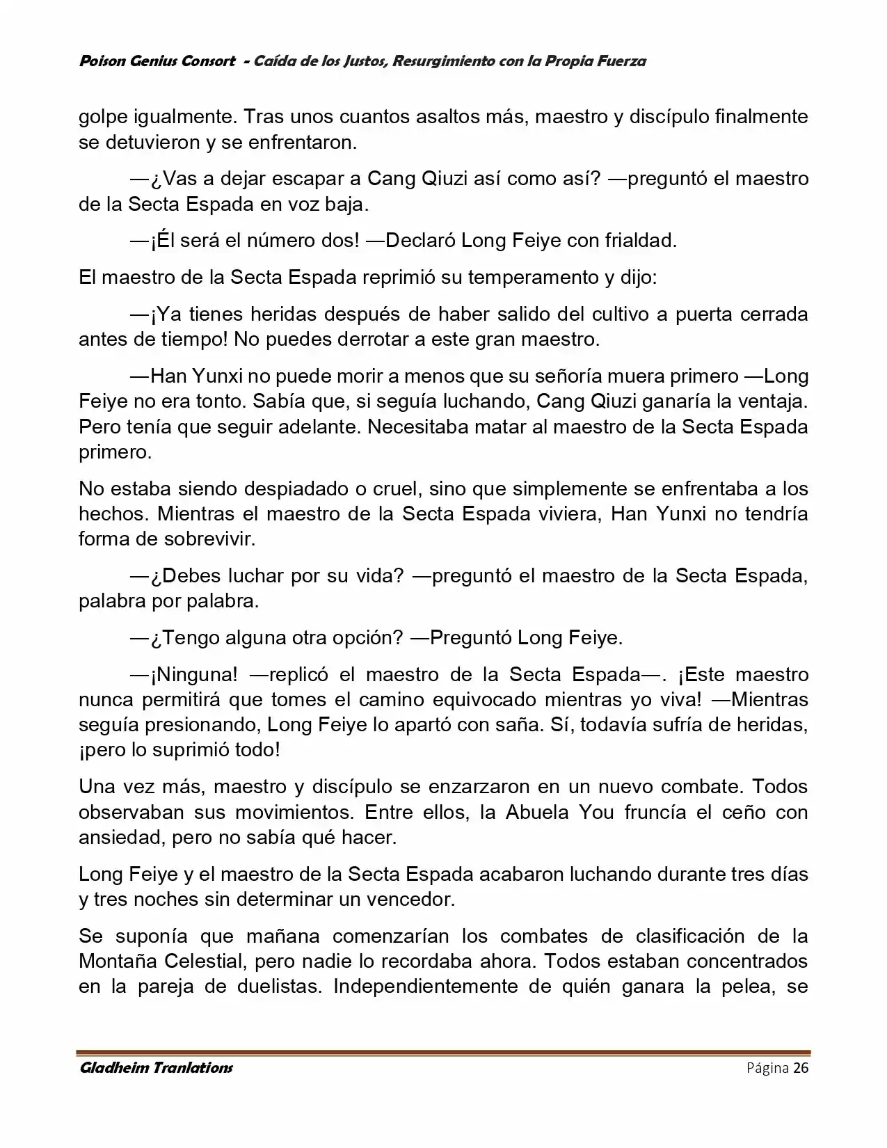 Poison Genious Consort (Novela) - Capítulo 389 - Página 26 - LectorTMOo