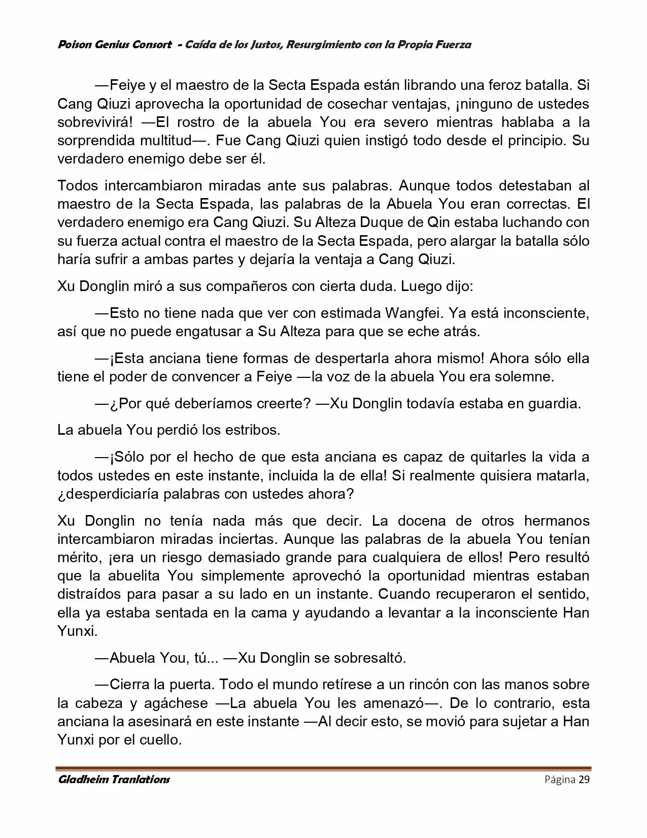 Poison Genious Consort (Novela) - Capítulo 389 - Página 29 - LectorTMOo