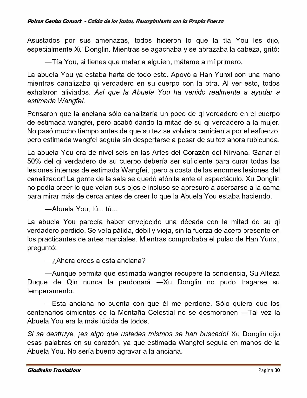 Poison Genious Consort (Novela) - Capítulo 389 - Página 30 - LectorTMOo