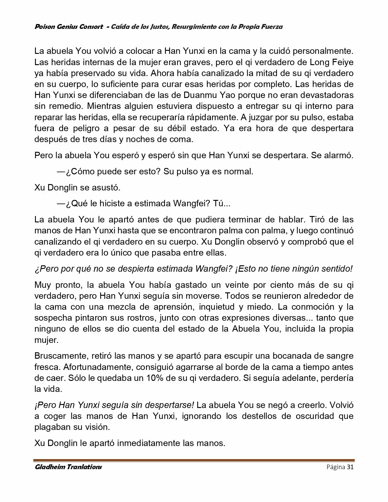Poison Genious Consort (Novela) - Capítulo 389 - Página 31 - LectorTMOo