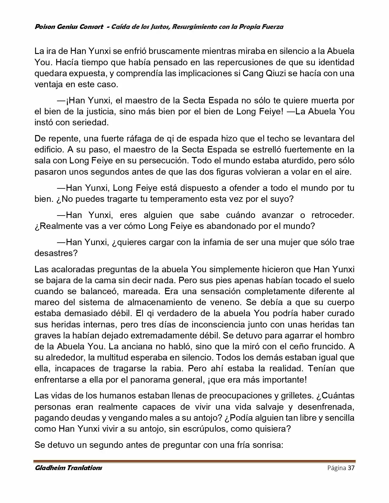 Poison Genious Consort (Novela) - Capítulo 389 - Página 37 - LectorTMOo