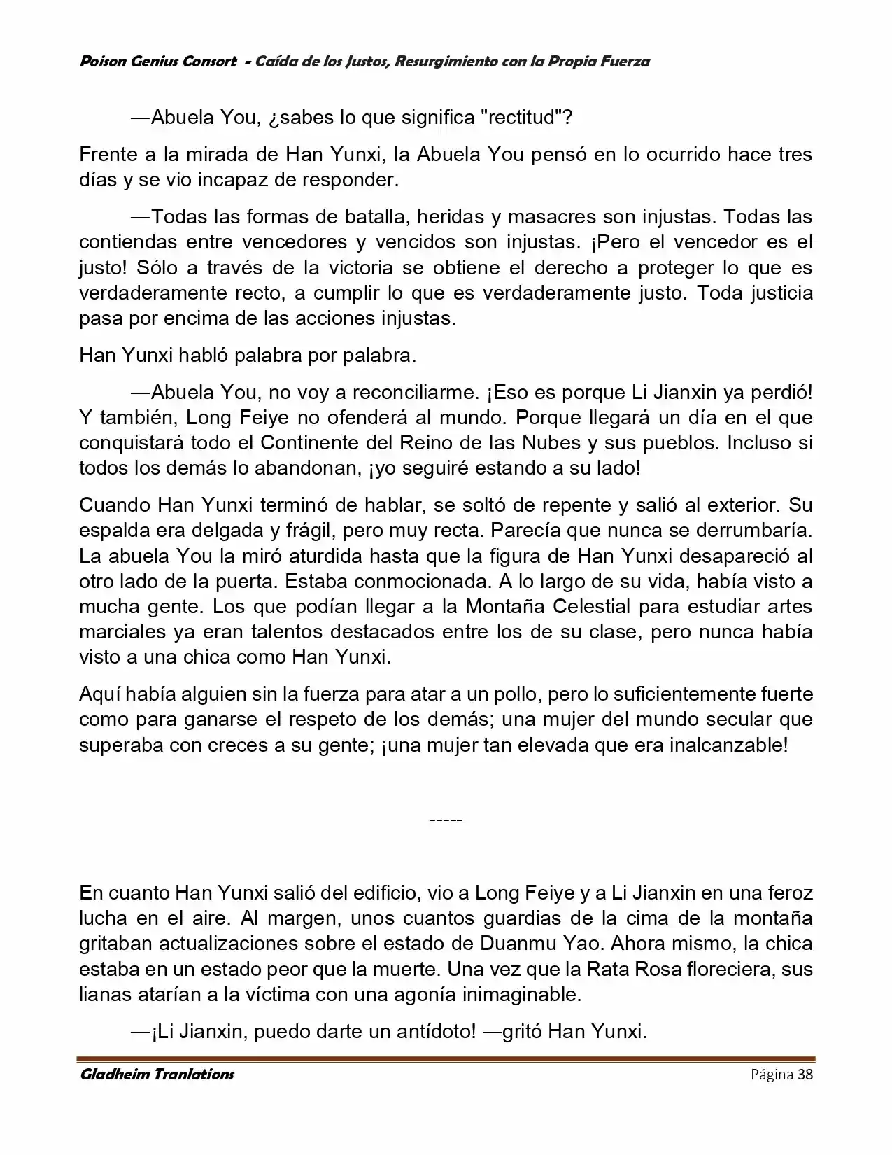Poison Genious Consort (Novela) - Capítulo 389 - Página 38 - LectorTMOo