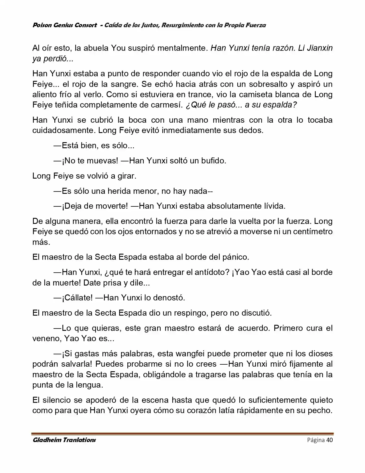 Poison Genious Consort (Novela) - Capítulo 389 - Página 40 - LectorTMOo