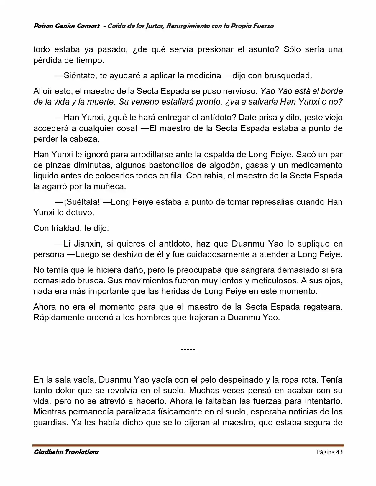 Poison Genious Consort (Novela) - Capítulo 389 - Página 43 - LectorTMOo