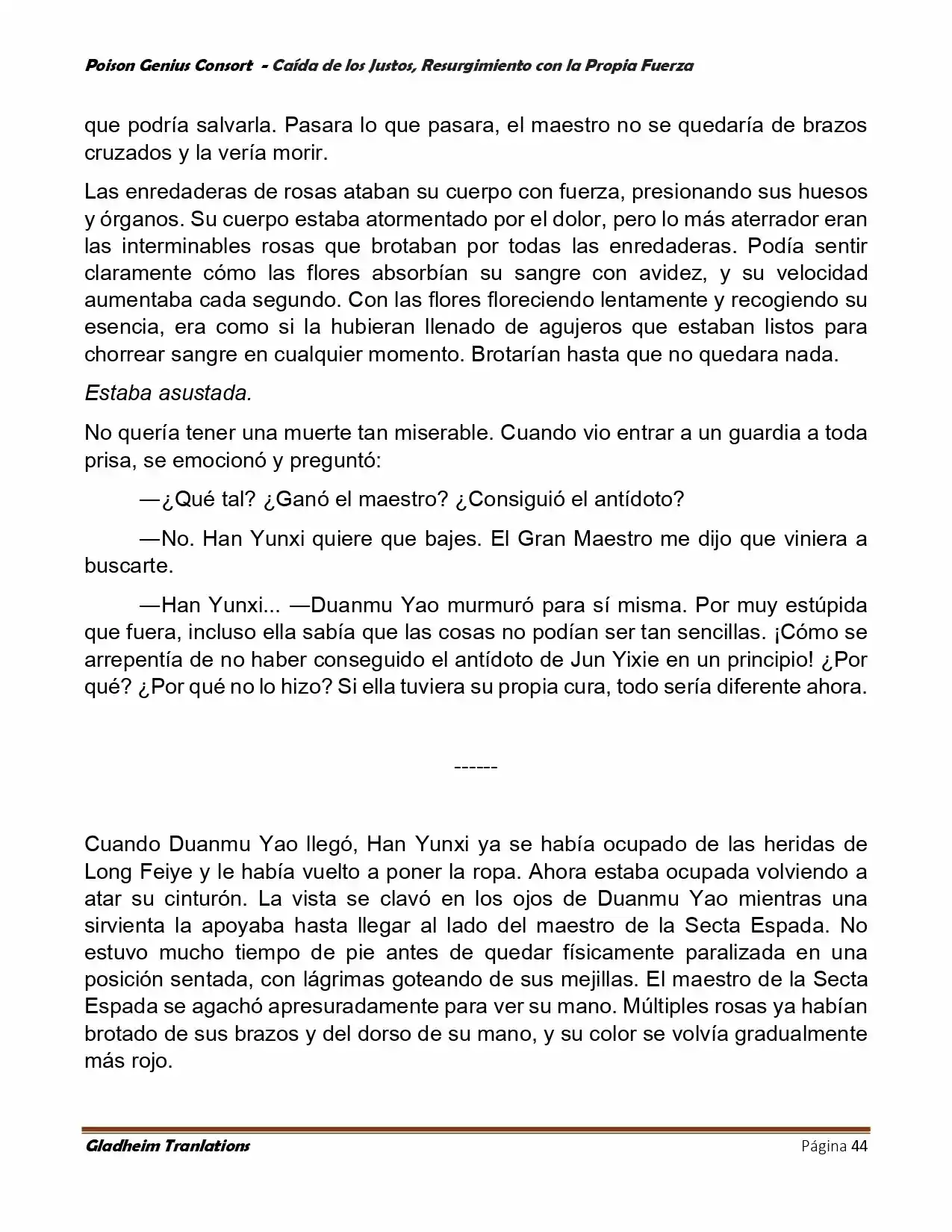 Poison Genious Consort (Novela) - Capítulo 389 - Página 44 - LectorTMOo
