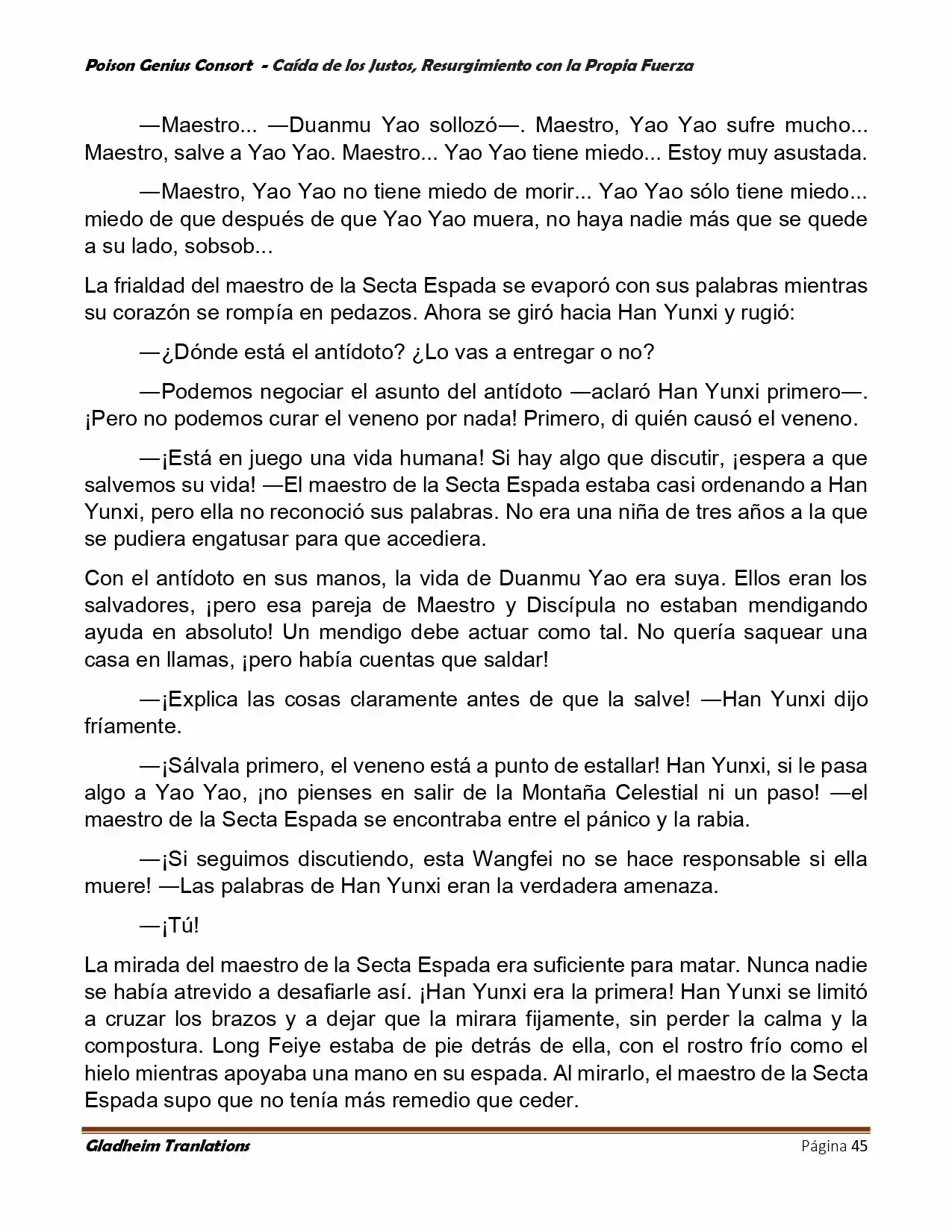 Poison Genious Consort (Novela) - Capítulo 389 - Página 45 - LectorTMOo