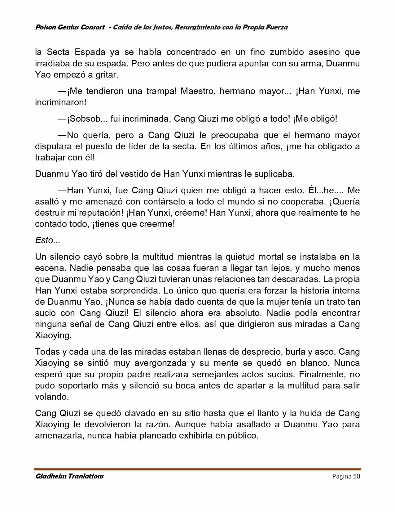 Poison Genious Consort (Novela) - Capítulo 389 - Página 50 - LectorTMOo