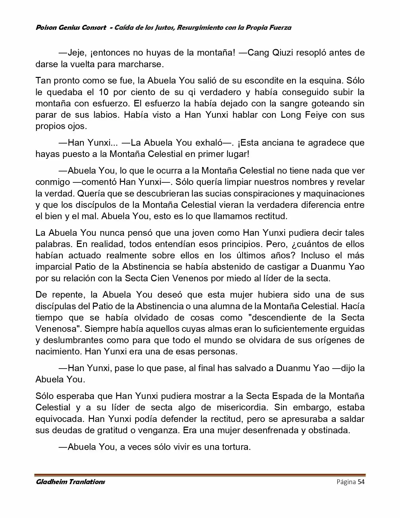 Poison Genious Consort (Novela) - Capítulo 389 - Página 54 - LectorTMOo