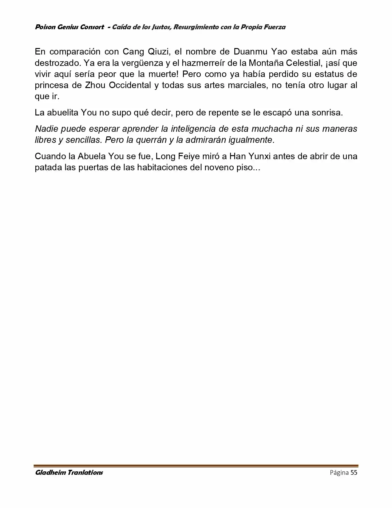 Poison Genious Consort (Novela) - Capítulo 389 - Página 55 - LectorTMOo
