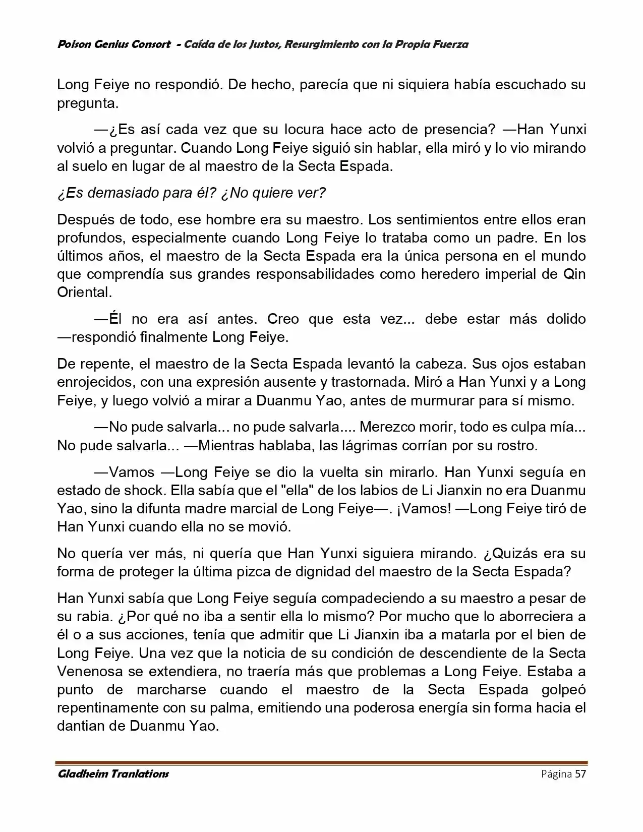 Poison Genious Consort (Novela) - Capítulo 389 - Página 57 - LectorTMOo