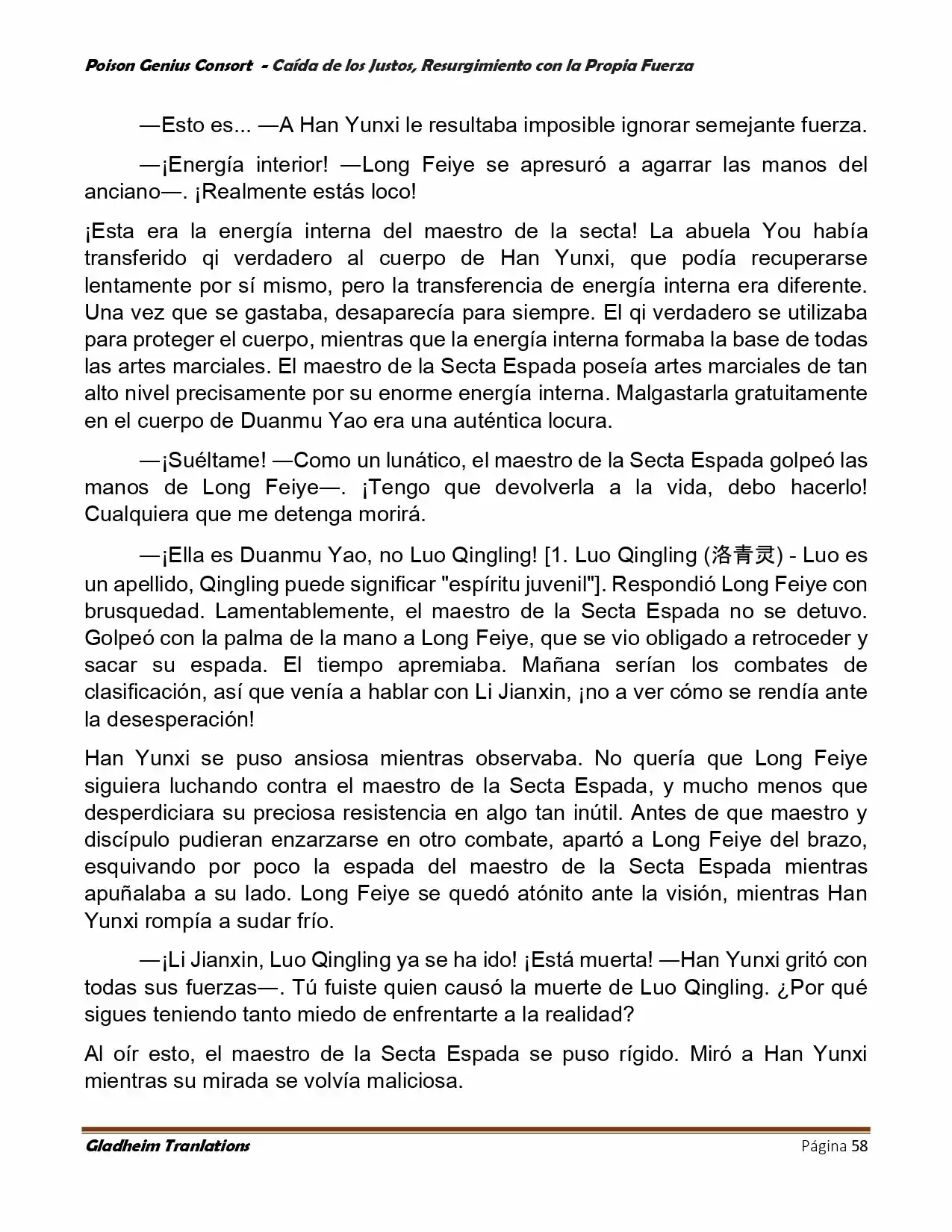 Poison Genious Consort (Novela) - Capítulo 389 - Página 58 - LectorTMOo