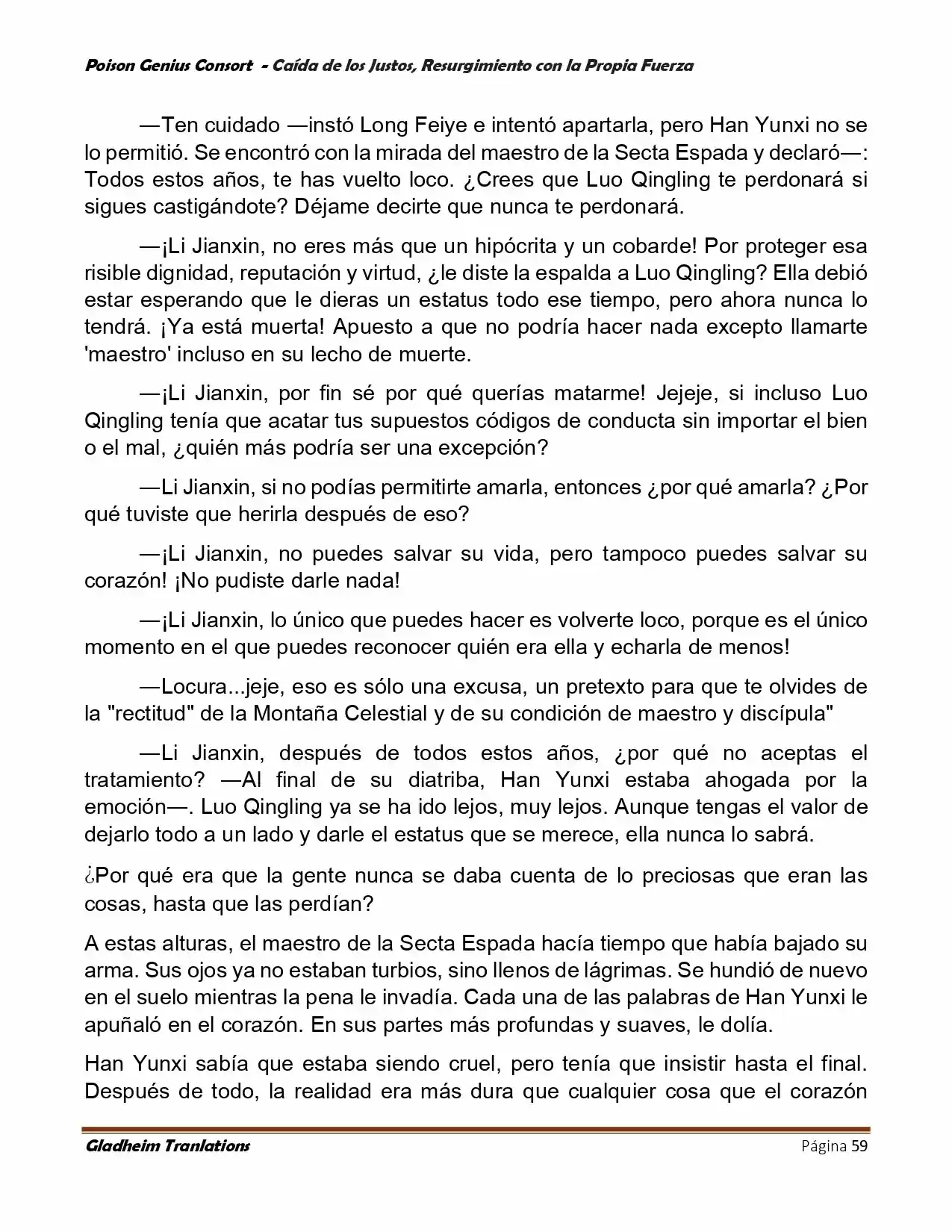 Poison Genious Consort (Novela) - Capítulo 389 - Página 59 - LectorTMOo