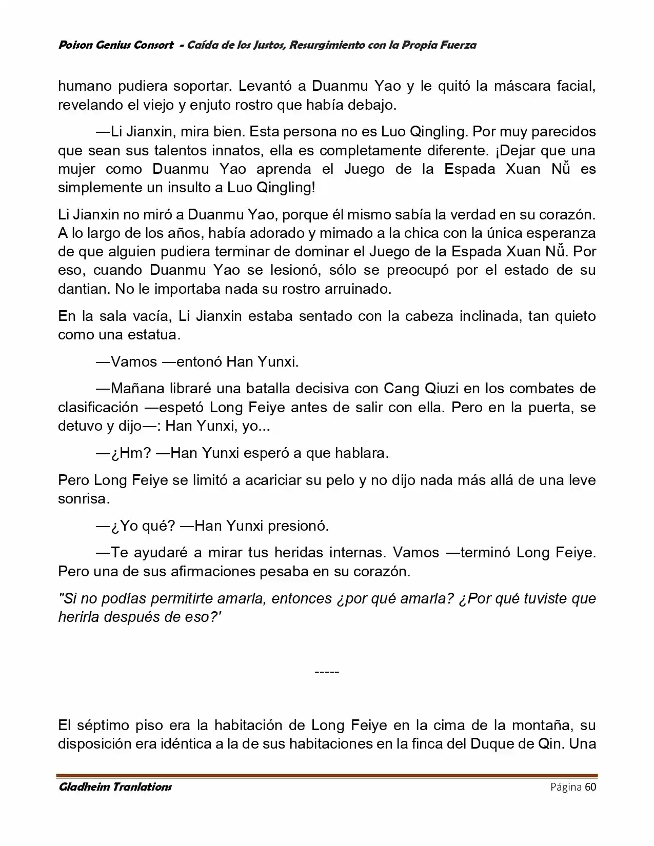 Poison Genious Consort (Novela) - Capítulo 389 - Página 60 - LectorTMOo