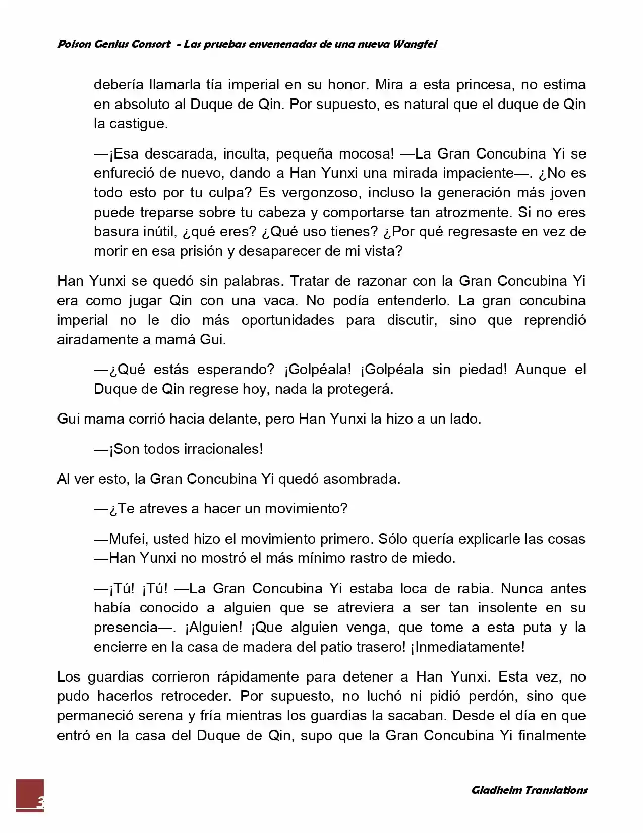 Poison Genious Consort (Novela) - Capítulo 39 - Página 3 - LectorTMOo