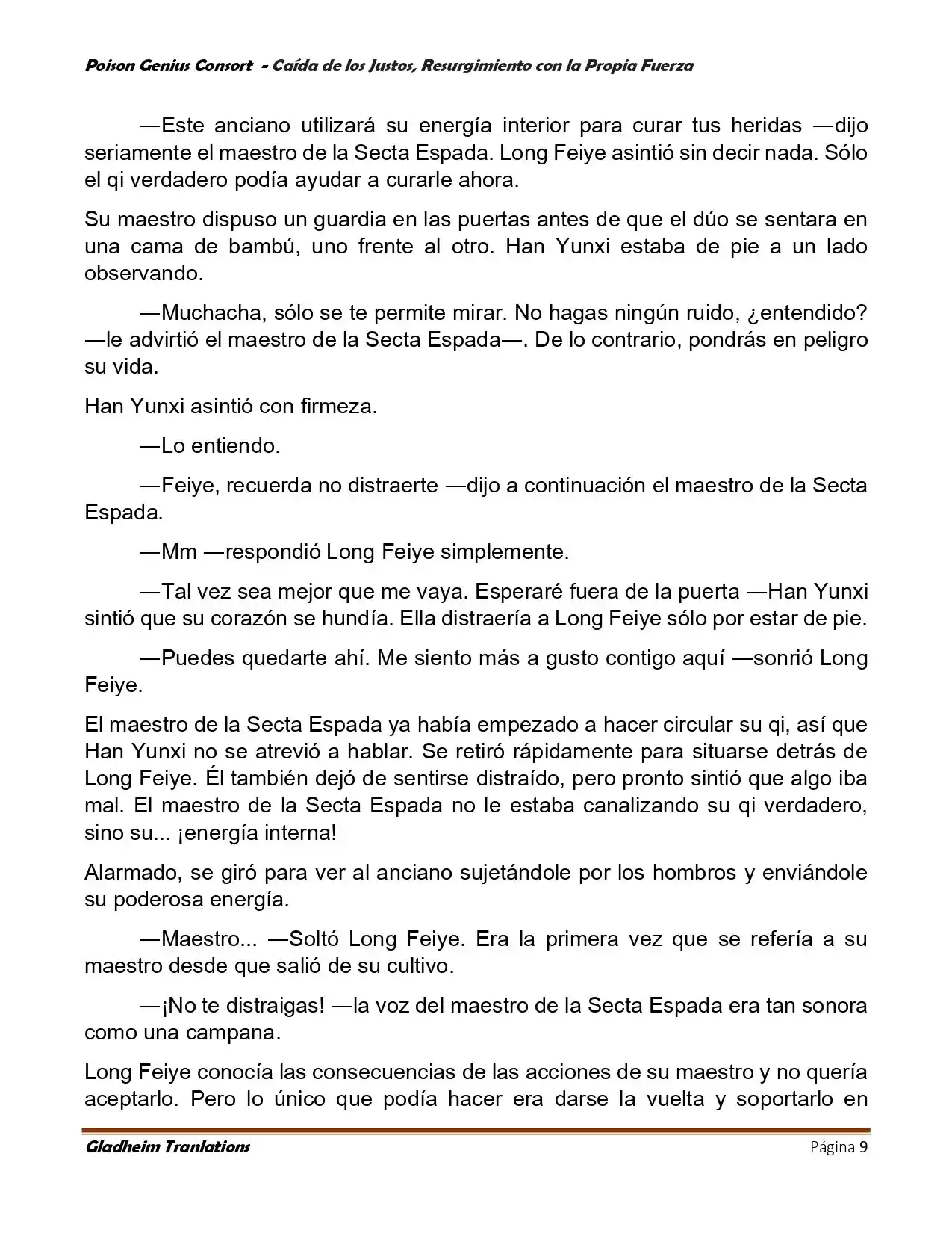 Poison Genious Consort (Novela) - Capítulo 390 - Página 9 - LectorTMOo