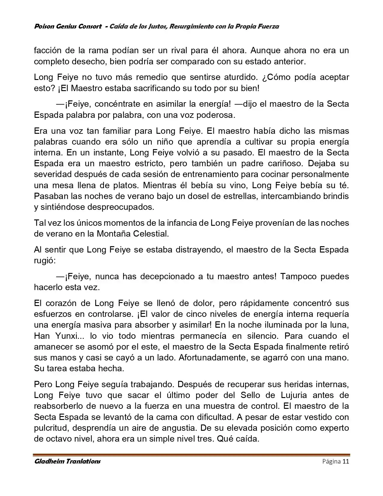 Poison Genious Consort (Novela) - Capítulo 390 - Página 11 - LectorTMOo