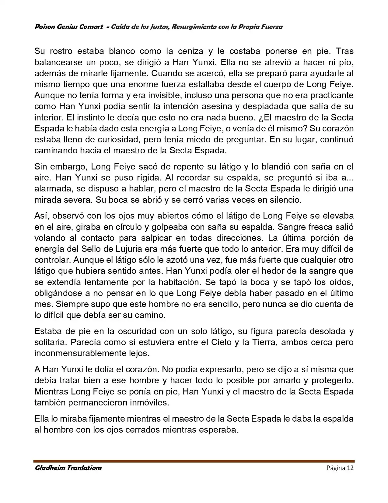 Poison Genious Consort (Novela) - Capítulo 390 - Página 12 - LectorTMOo