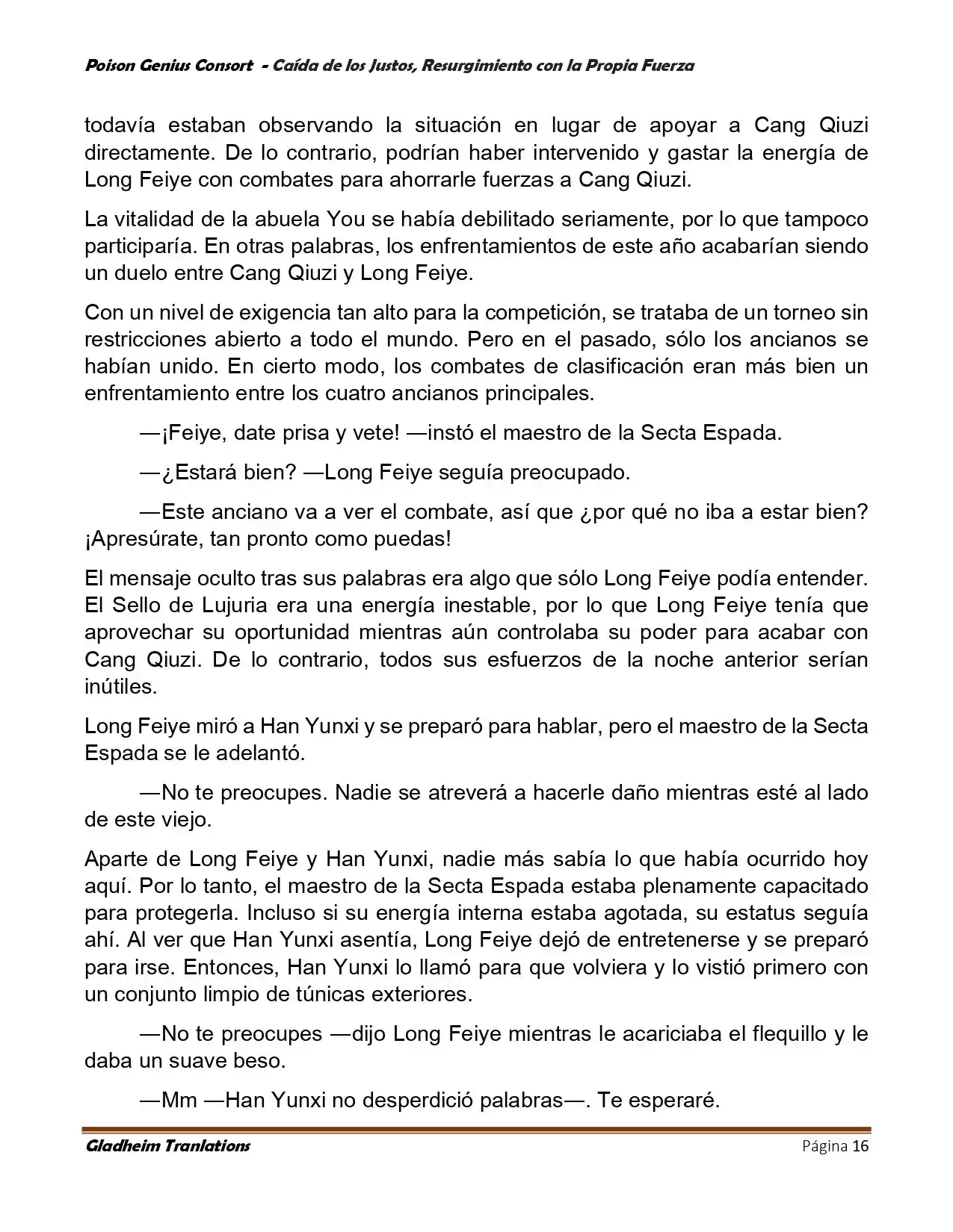 Poison Genious Consort (Novela) - Capítulo 390 - Página 16 - LectorTMOo