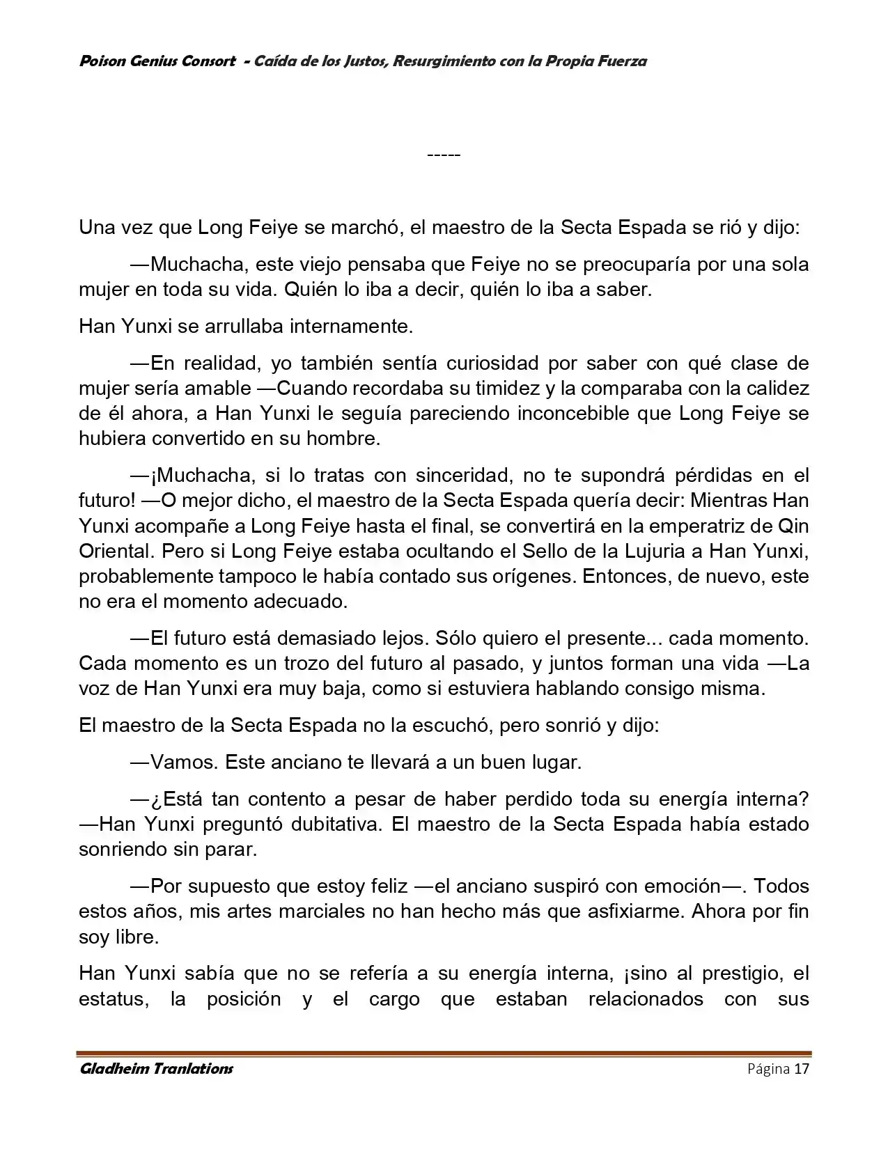 Poison Genious Consort (Novela) - Capítulo 390 - Página 17 - LectorTMOo