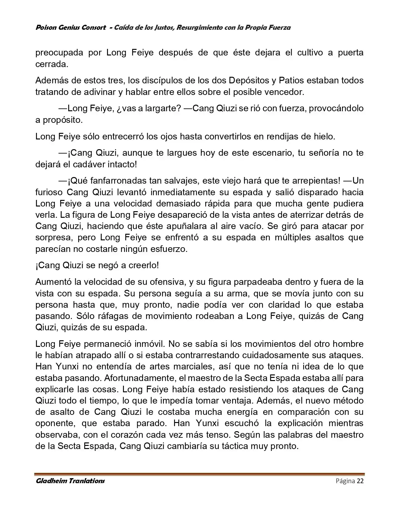 Poison Genious Consort (Novela) - Capítulo 390 - Página 22 - LectorTMOo