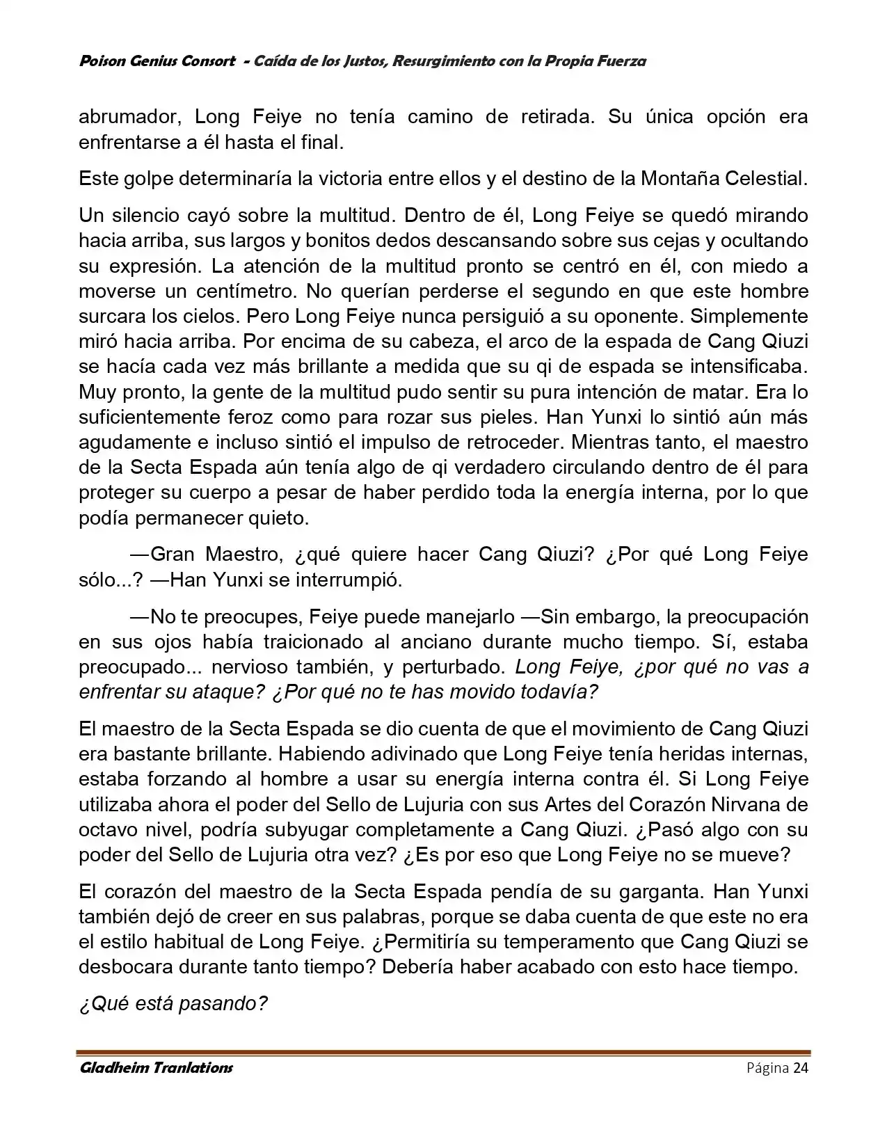 Poison Genious Consort (Novela) - Capítulo 390 - Página 24 - LectorTMOo