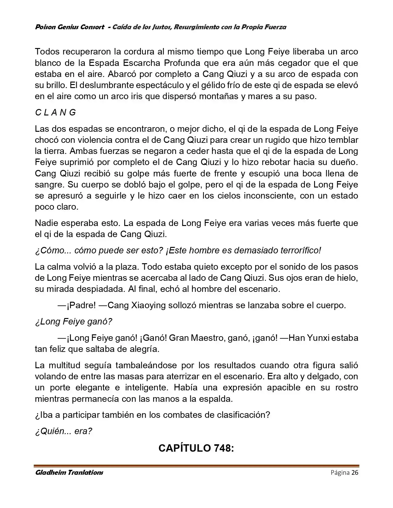 Poison Genious Consort (Novela) - Capítulo 390 - Página 26 - LectorTMOo