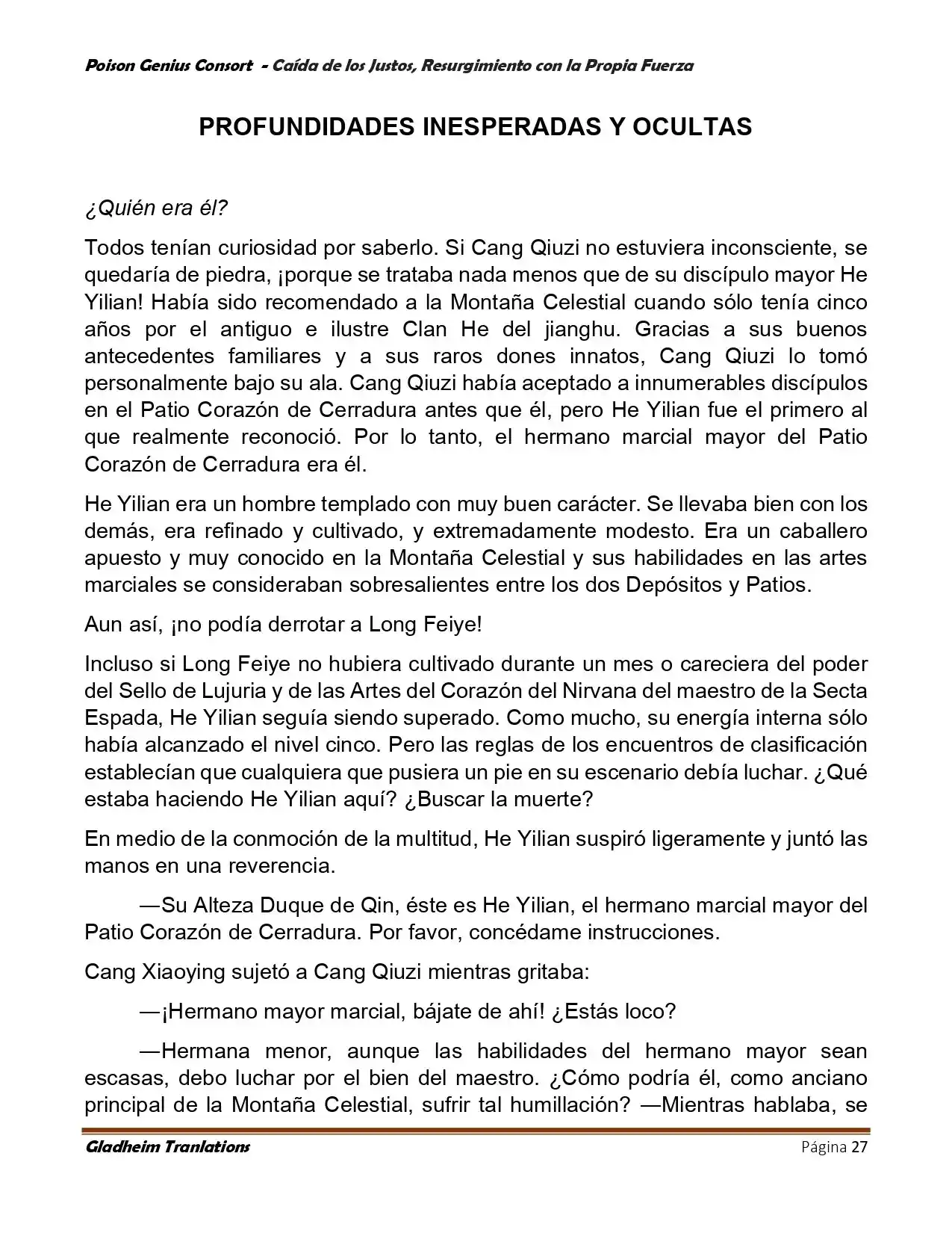 Poison Genious Consort (Novela) - Capítulo 390 - Página 27 - LectorTMOo