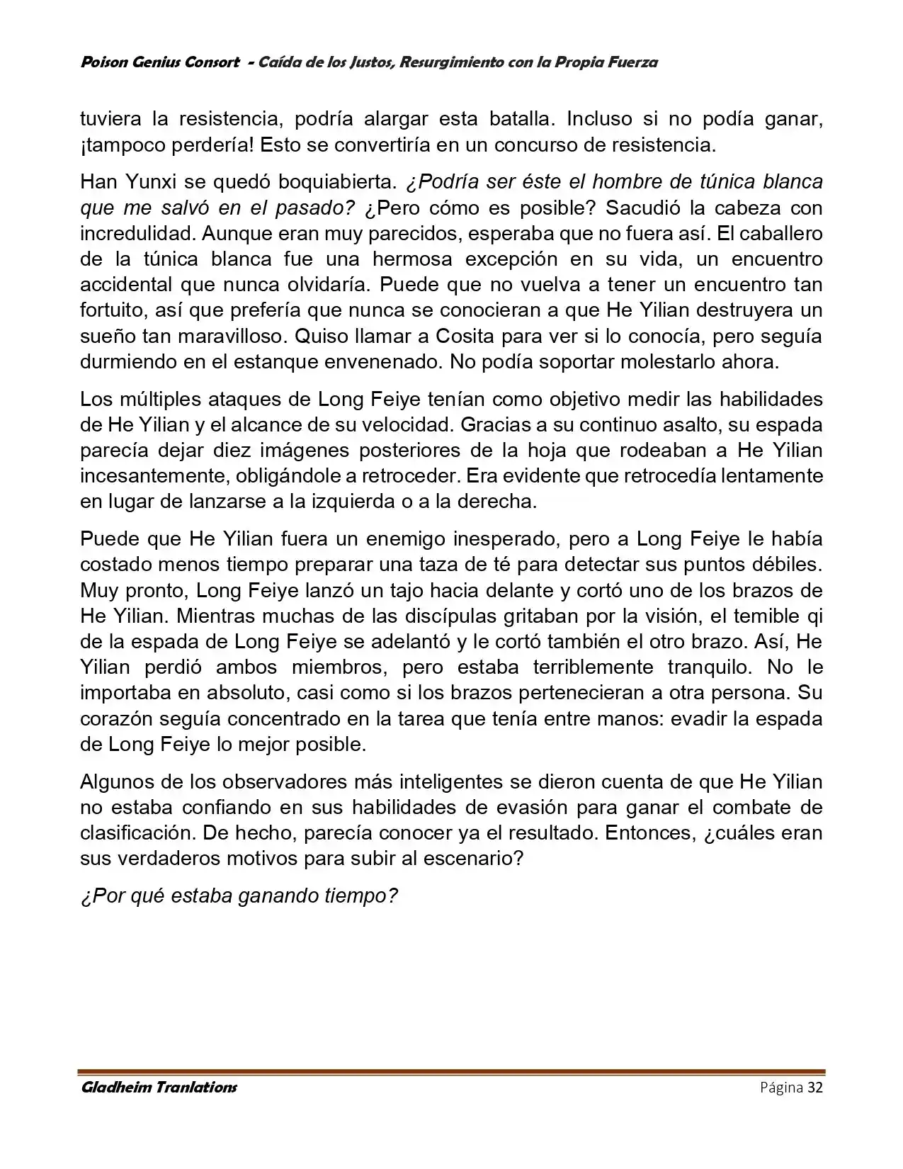 Poison Genious Consort (Novela) - Capítulo 390 - Página 32 - LectorTMOo