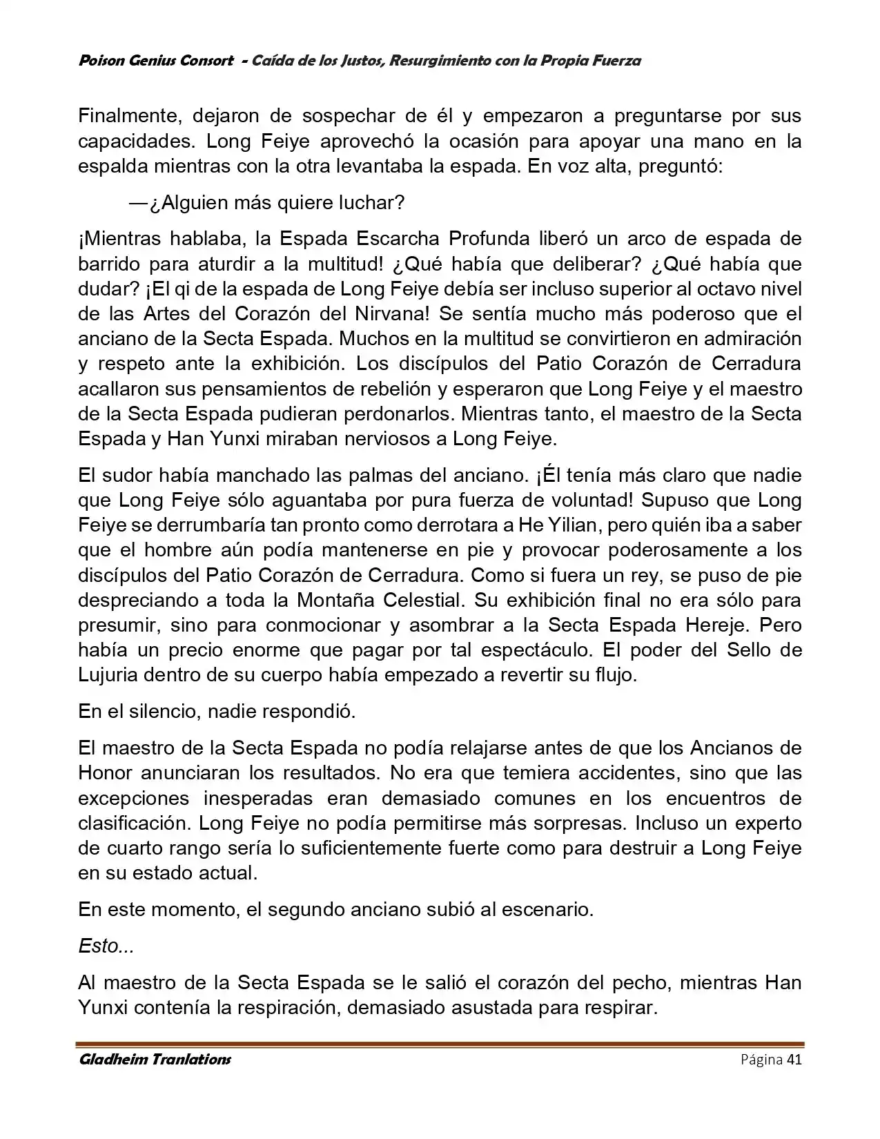 Poison Genious Consort (Novela) - Capítulo 390 - Página 41 - LectorTMOo