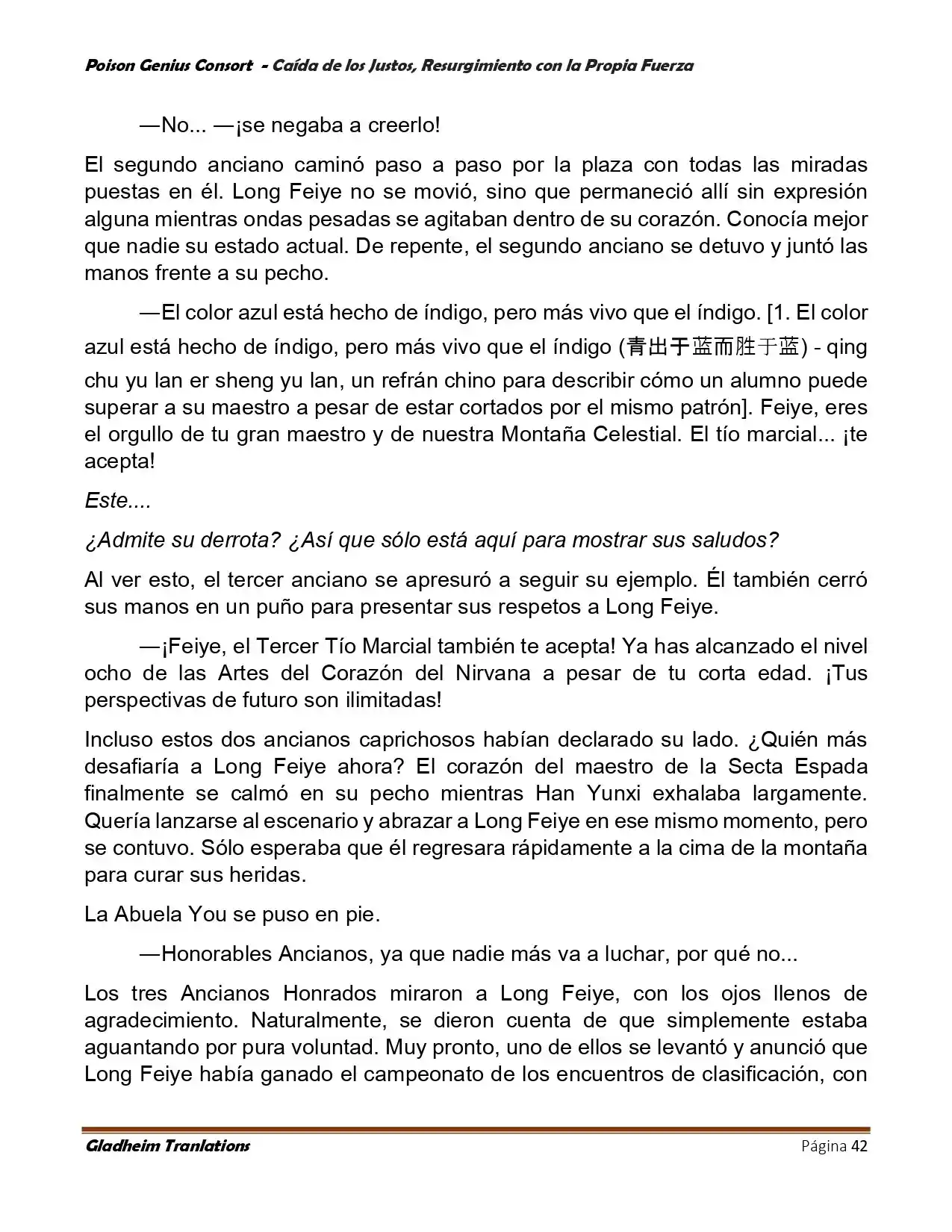 Poison Genious Consort (Novela) - Capítulo 390 - Página 42 - LectorTMOo