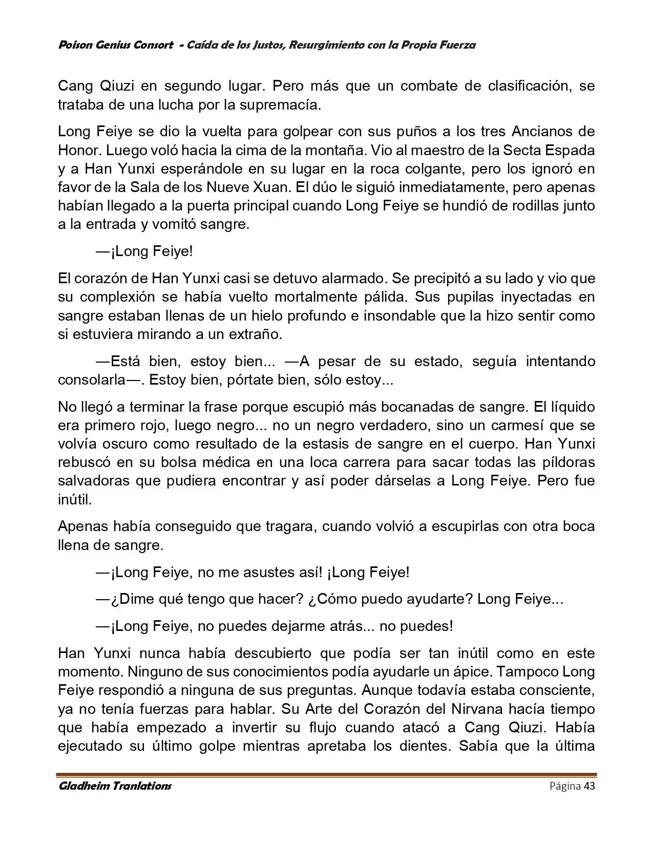 Poison Genious Consort (Novela) - Capítulo 390 - Página 43 - LectorTMOo