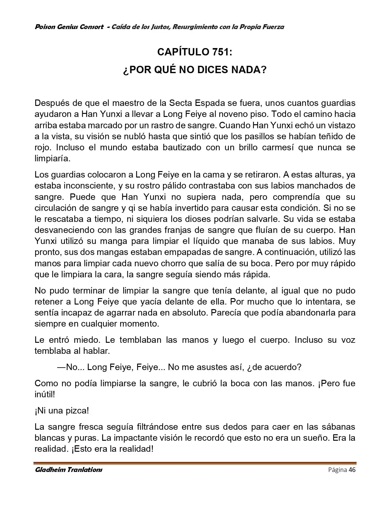 Poison Genious Consort (Novela) - Capítulo 390 - Página 46 - LectorTMOo