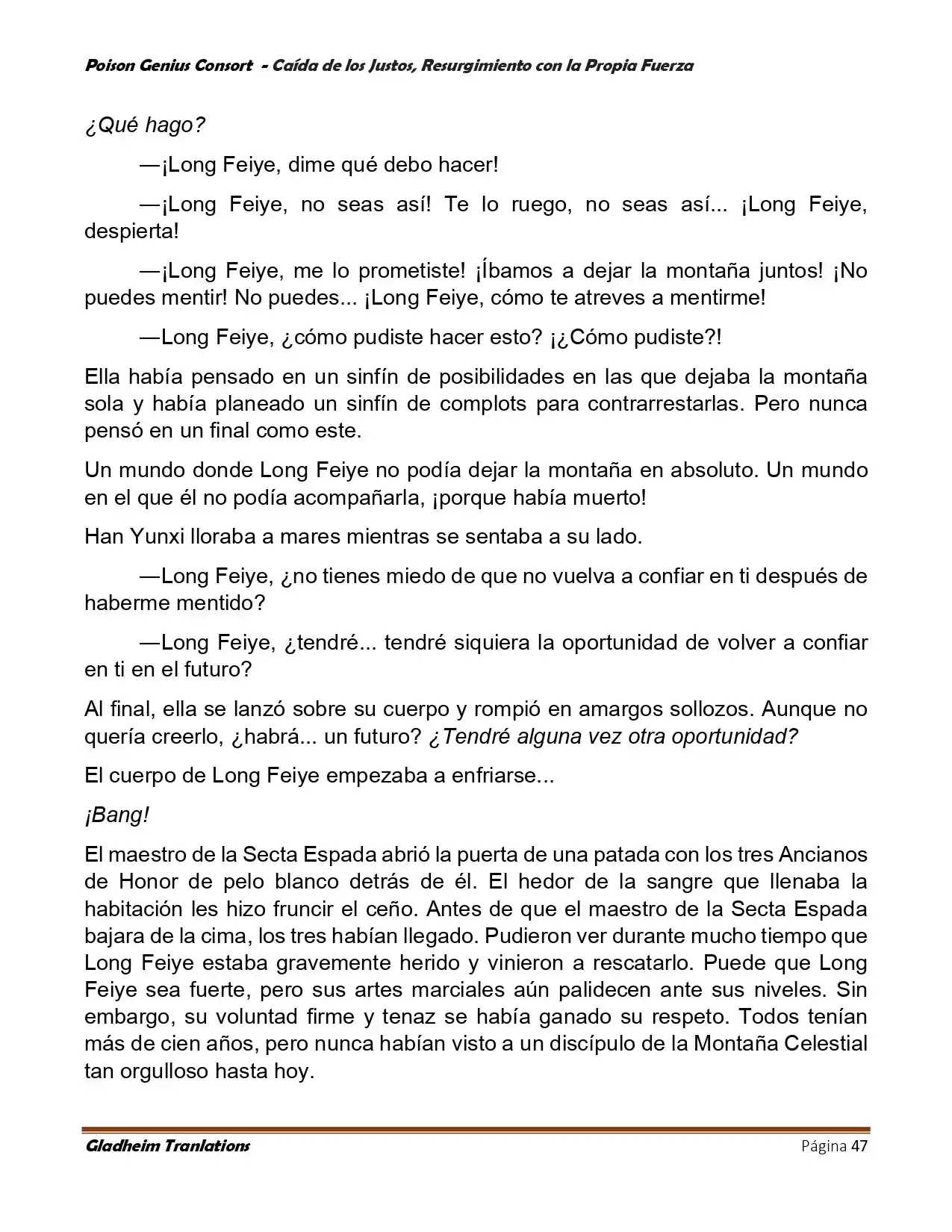 Poison Genious Consort (Novela) - Capítulo 390 - Página 47 - LectorTMOo