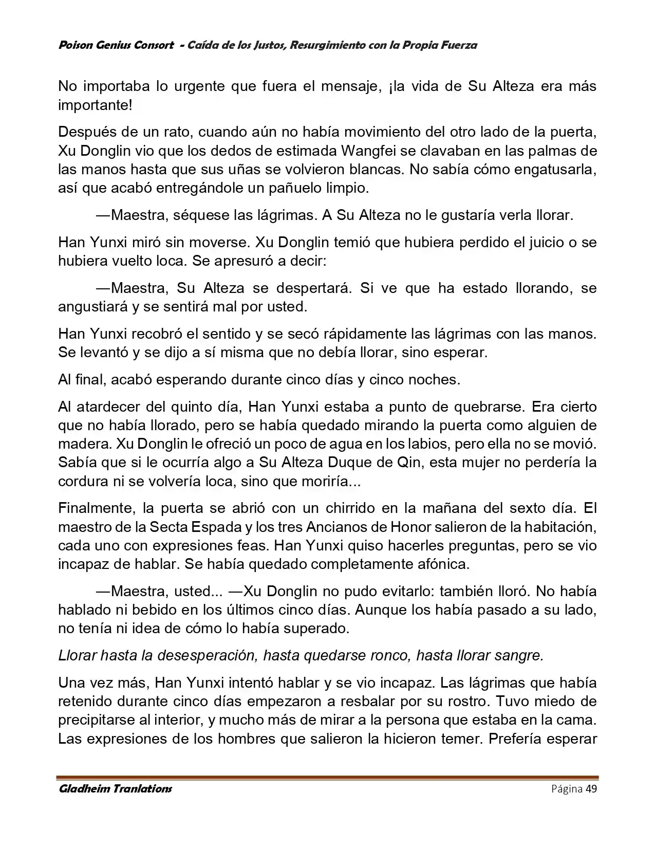 Poison Genious Consort (Novela) - Capítulo 390 - Página 49 - LectorTMOo