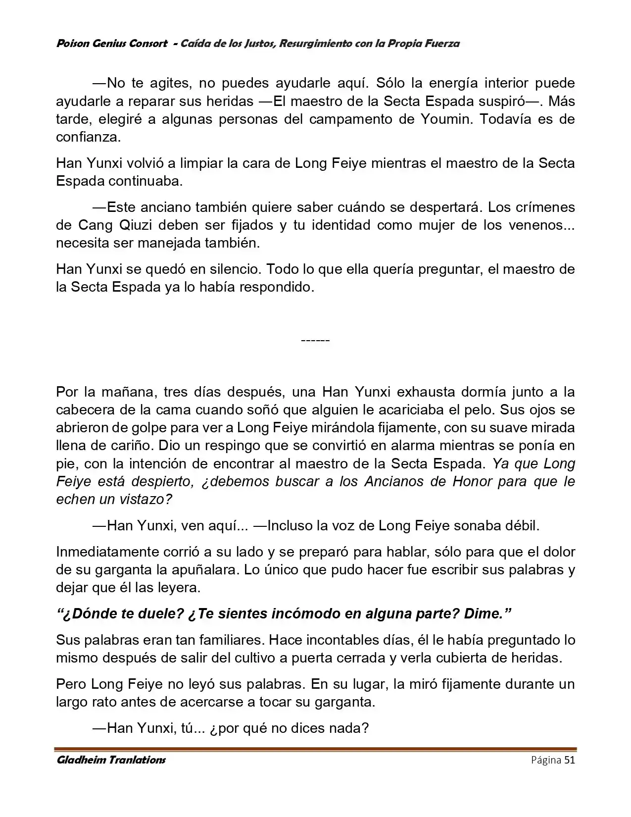Poison Genious Consort (Novela) - Capítulo 390 - Página 51 - LectorTMOo