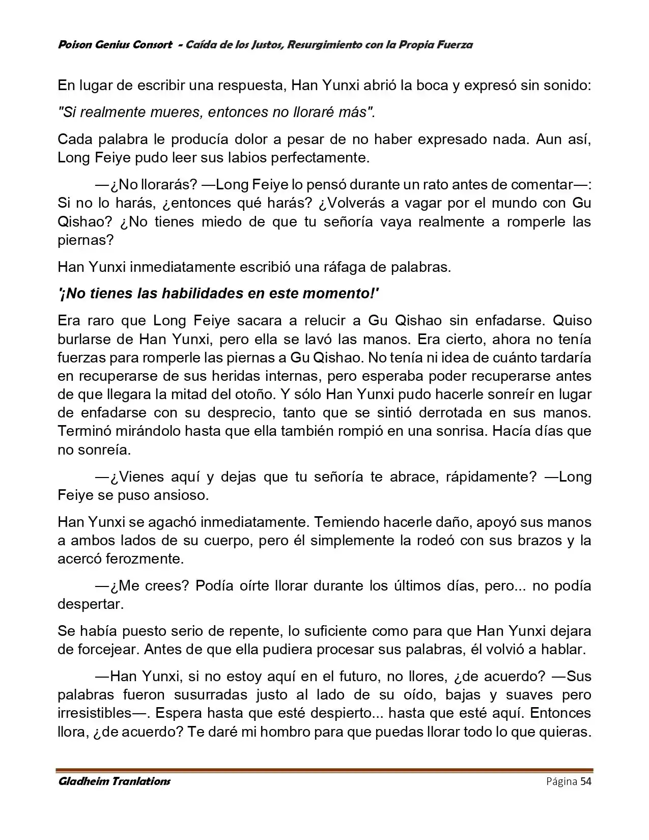 Poison Genious Consort (Novela) - Capítulo 390 - Página 54 - LectorTMOo