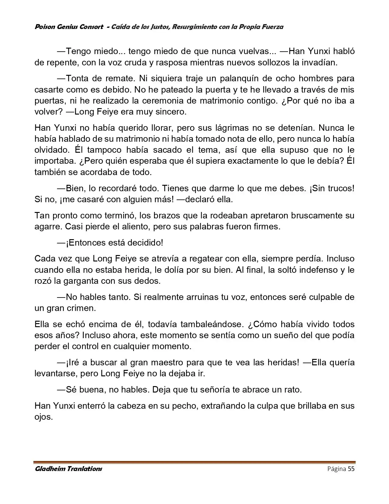 Poison Genious Consort (Novela) - Capítulo 390 - Página 55 - LectorTMOo