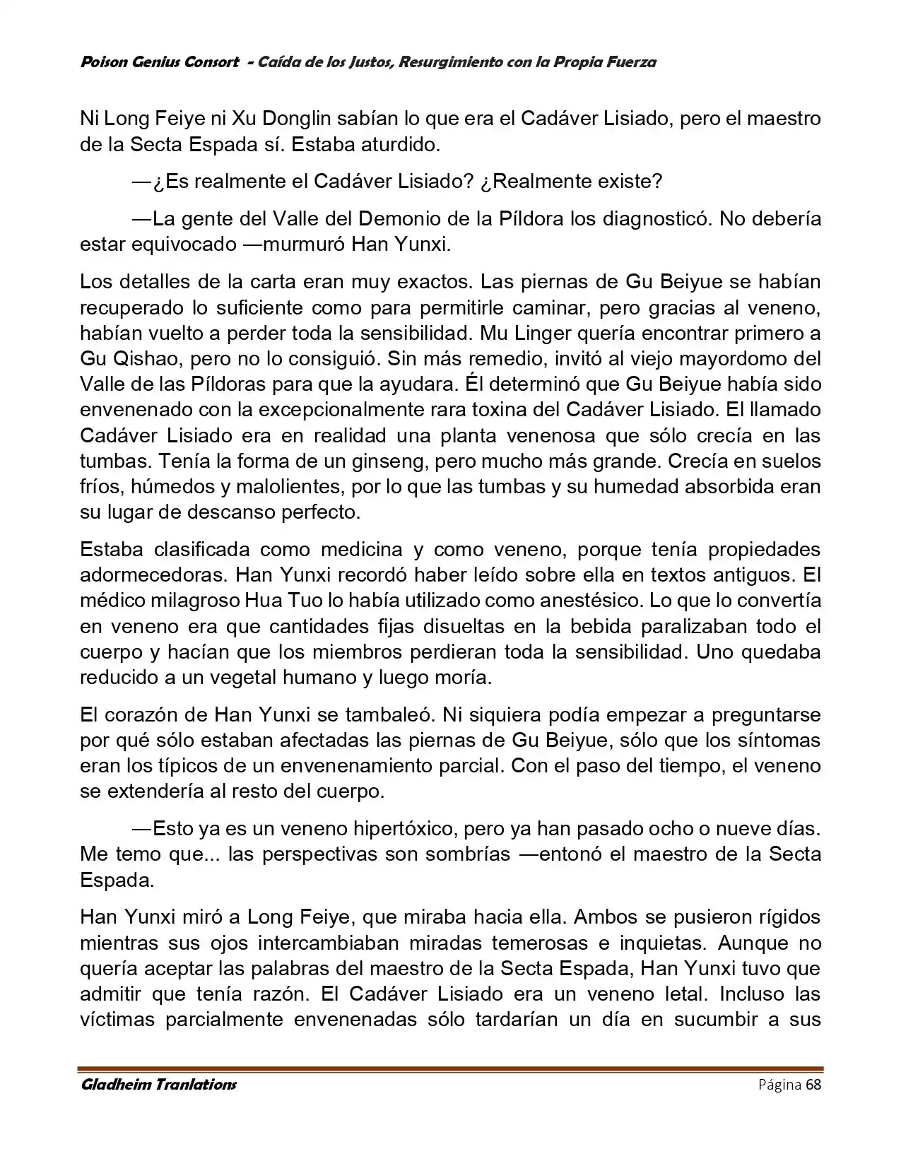 Poison Genious Consort (Novela) - Capítulo 390 - Página 68 - LectorTMOo
