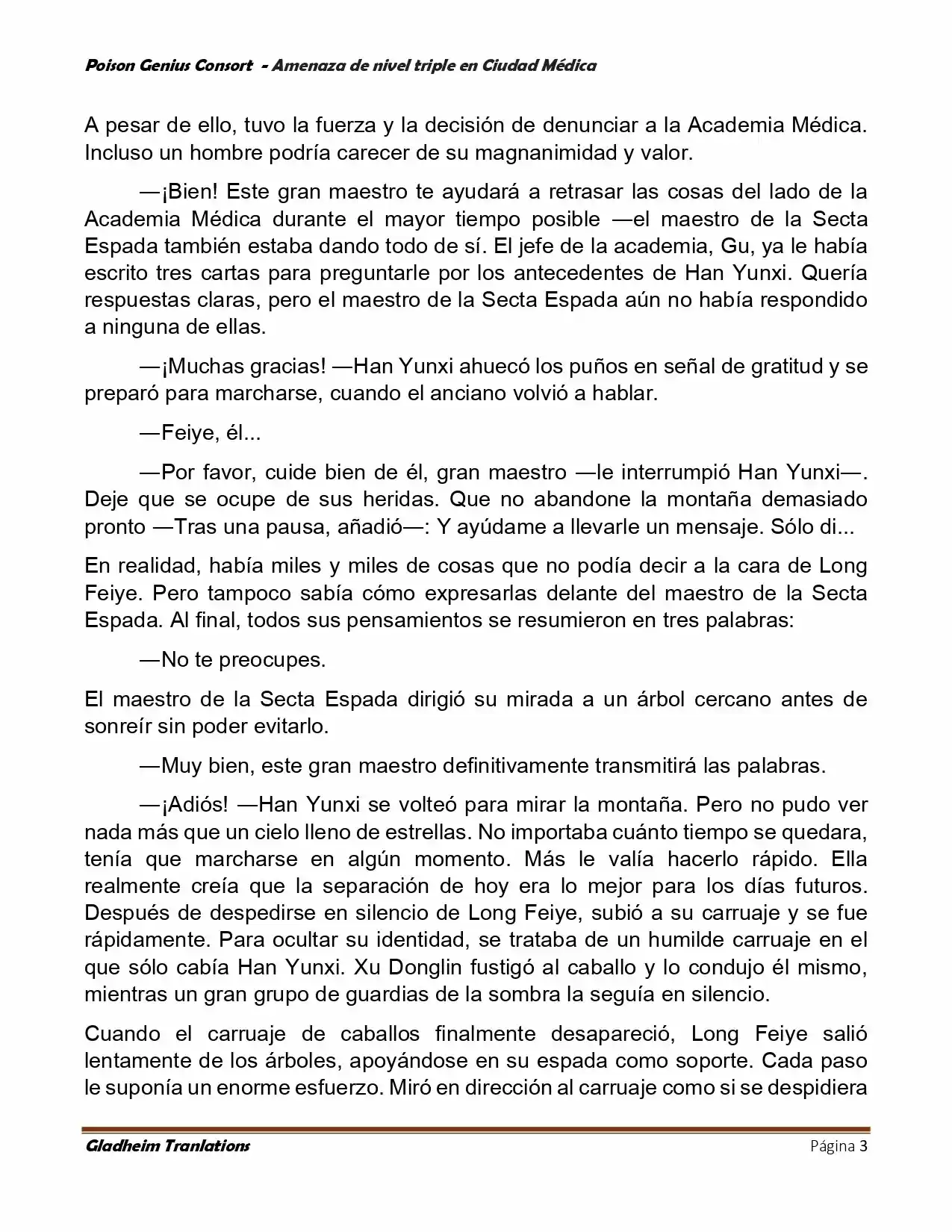Poison Genious Consort (Novela) - Capítulo 391 - Página 3 - LectorTMOo