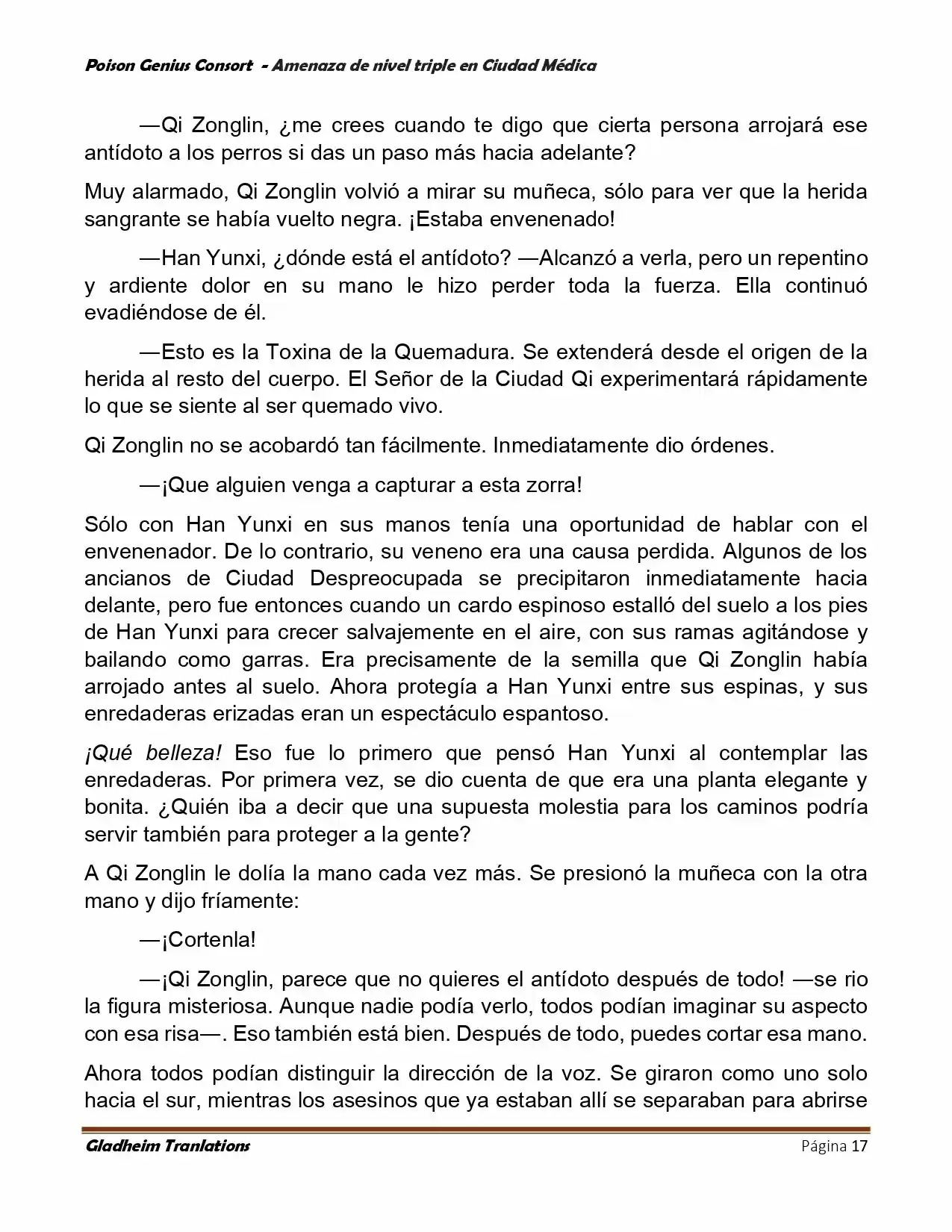 Poison Genious Consort (Novela) - Capítulo 391 - Página 17 - LectorTMOo