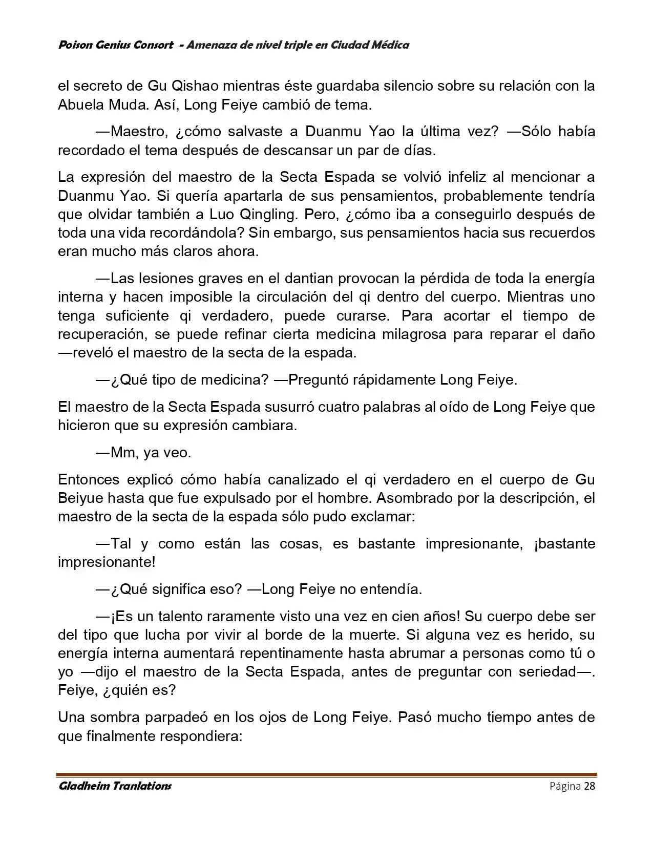 Poison Genious Consort (Novela) - Capítulo 391 - Página 28 - LectorTMOo