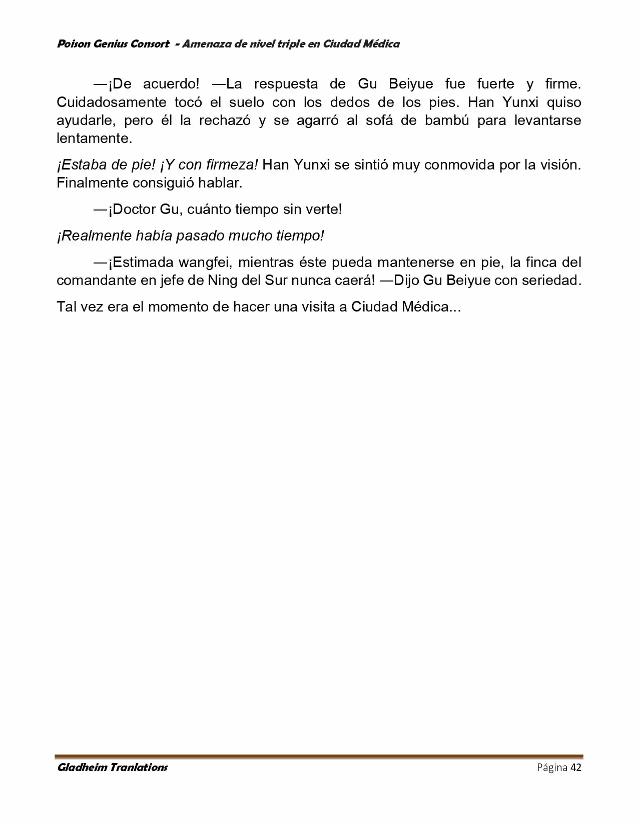 Poison Genious Consort (Novela) - Capítulo 391 - Página 42 - LectorTMOo