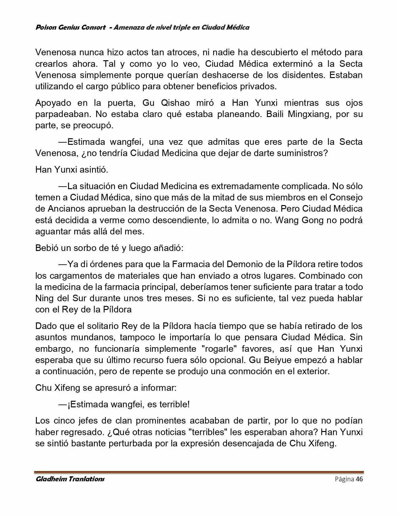 Poison Genious Consort (Novela) - Capítulo 391 - Página 46 - LectorTMOo