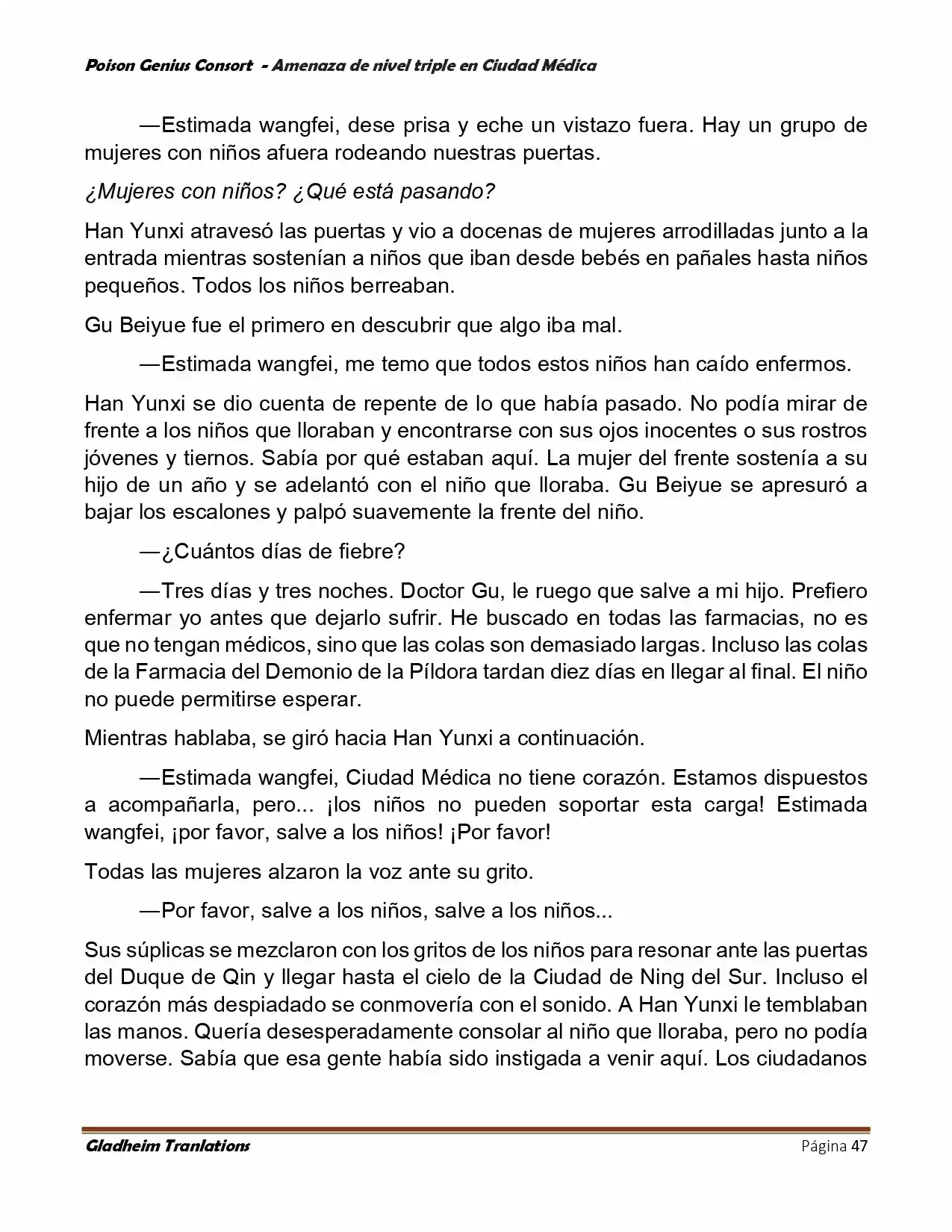Poison Genious Consort (Novela) - Capítulo 391 - Página 47 - LectorTMOo
