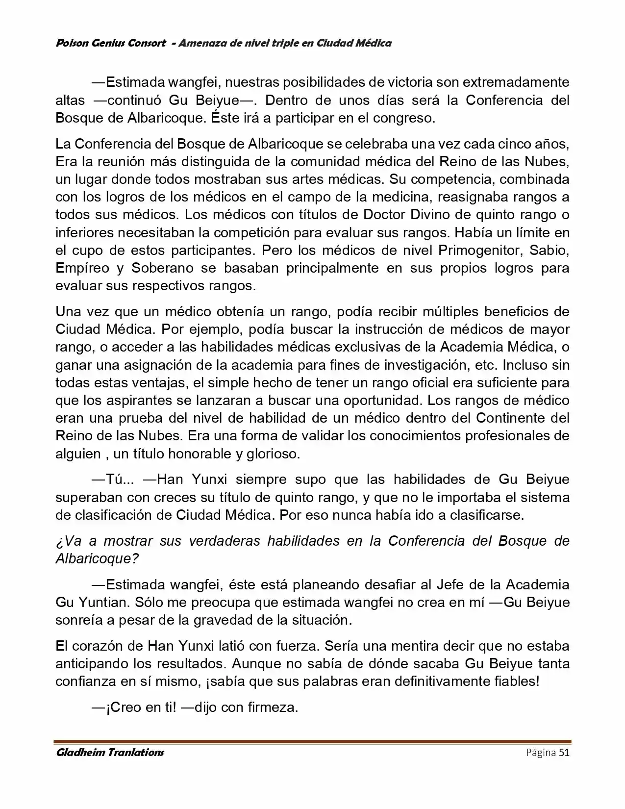 Poison Genious Consort (Novela) - Capítulo 391 - Página 51 - LectorTMOo