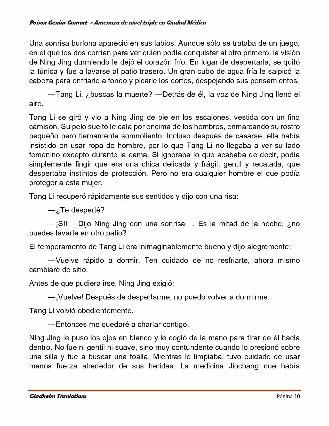 Poison Genious Consort (Novela) - Capítulo 392 - Página 10 - LectorTMOo