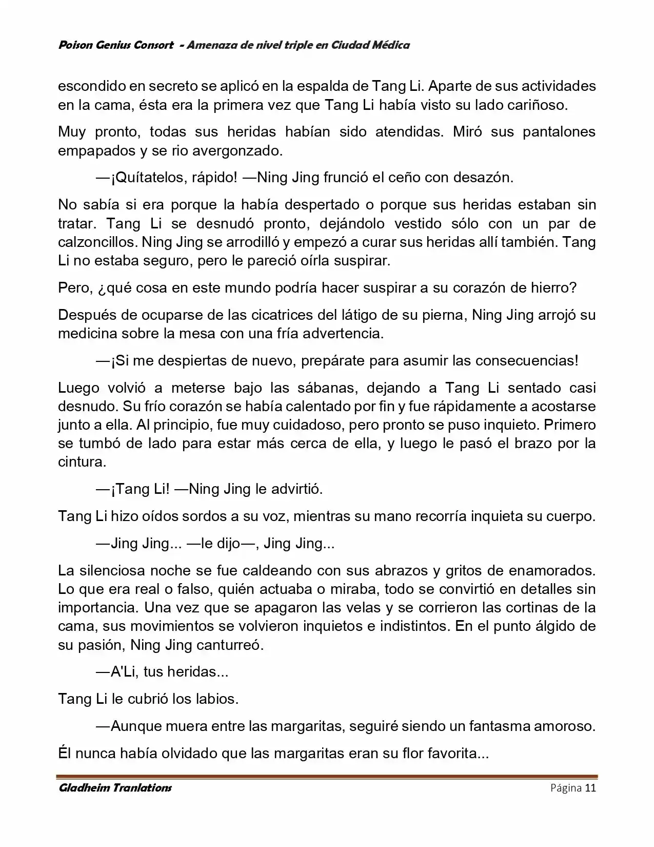 Poison Genious Consort (Novela) - Capítulo 392 - Página 11 - LectorTMOo
