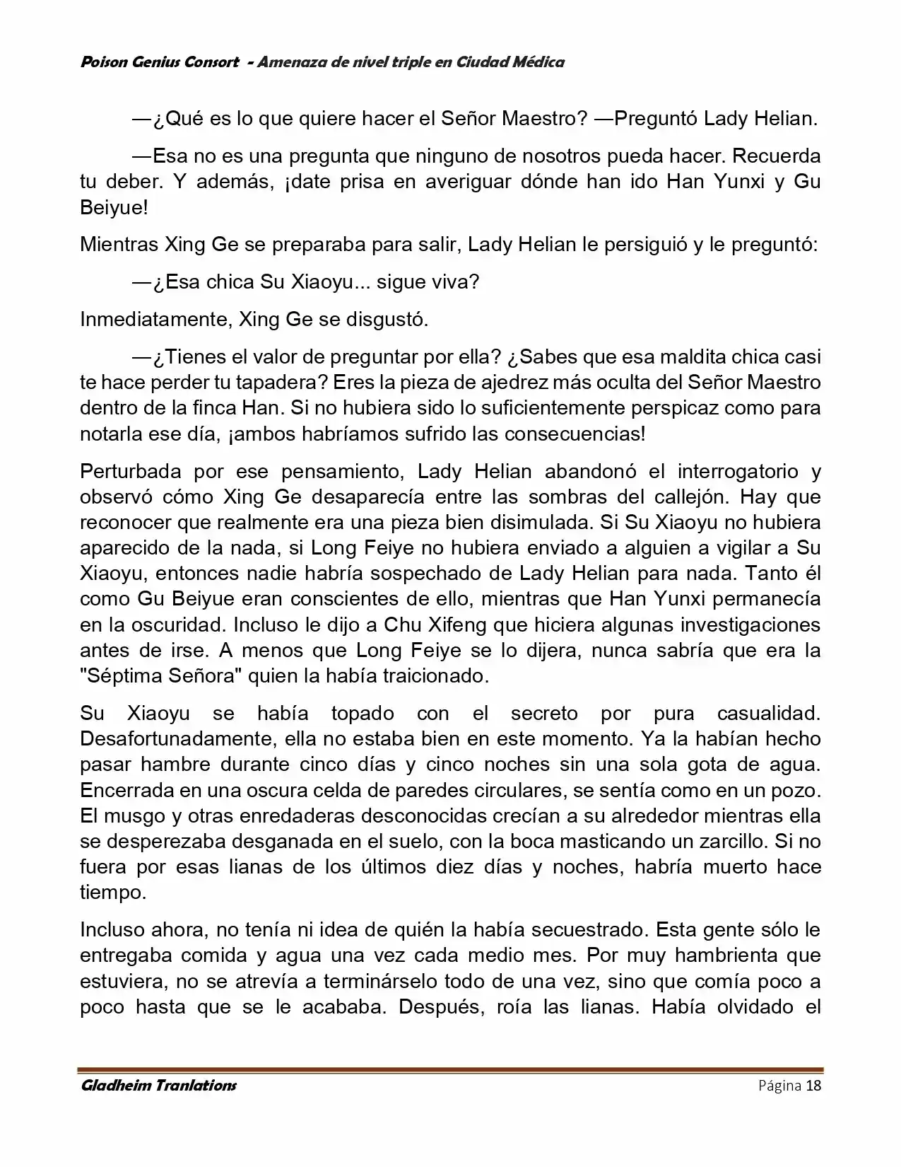 Poison Genious Consort (Novela) - Capítulo 392 - Página 18 - LectorTMOo