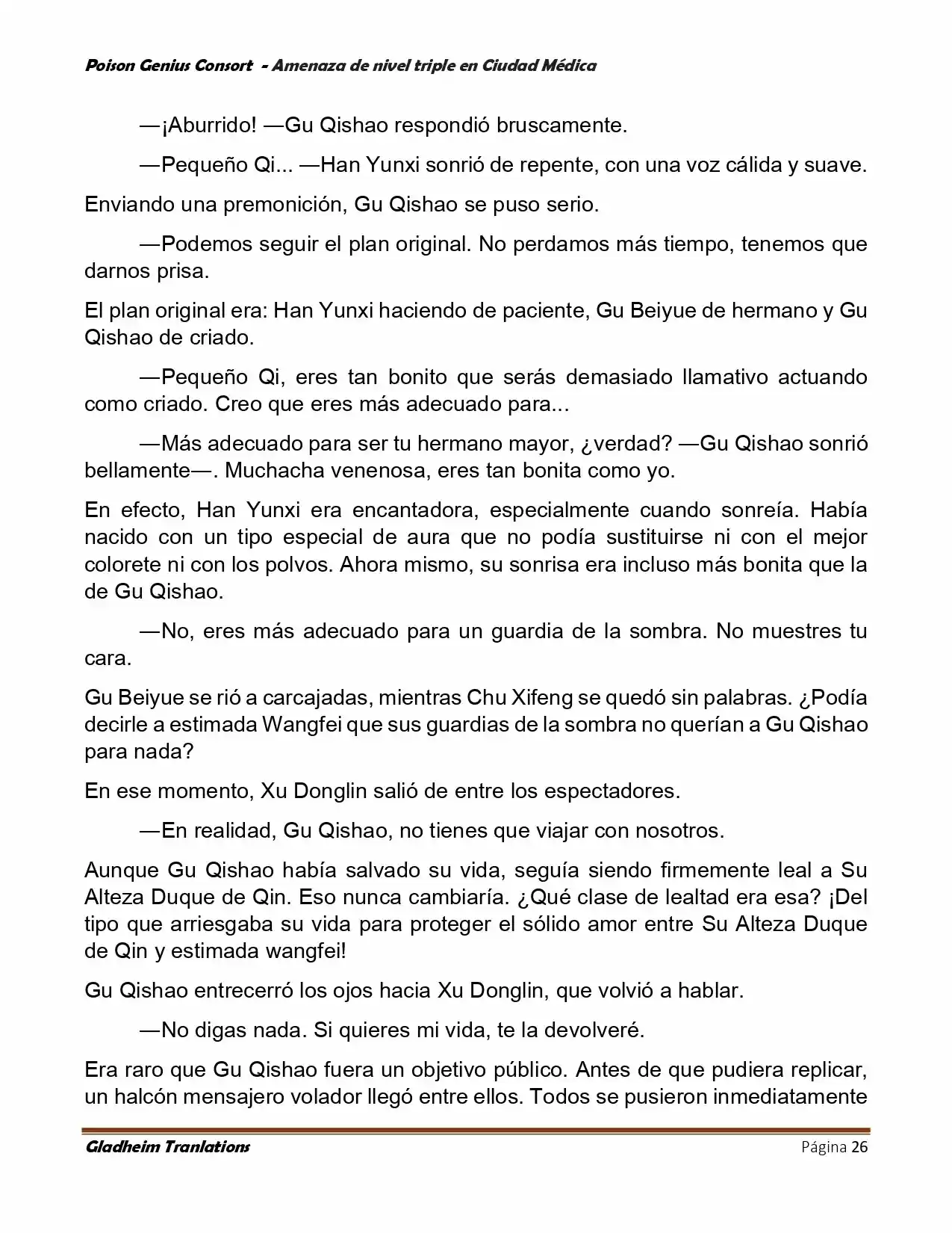 Poison Genious Consort (Novela) - Capítulo 392 - Página 26 - LectorTMOo